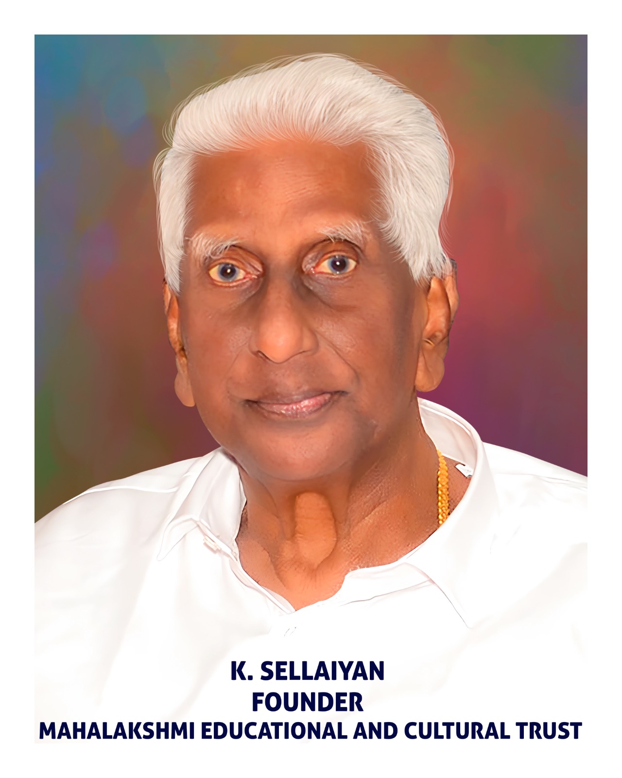 K.SELLAIYAN, Founder